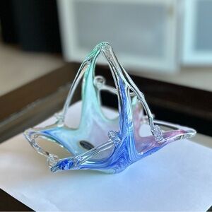 Handblown Murano glass bowl